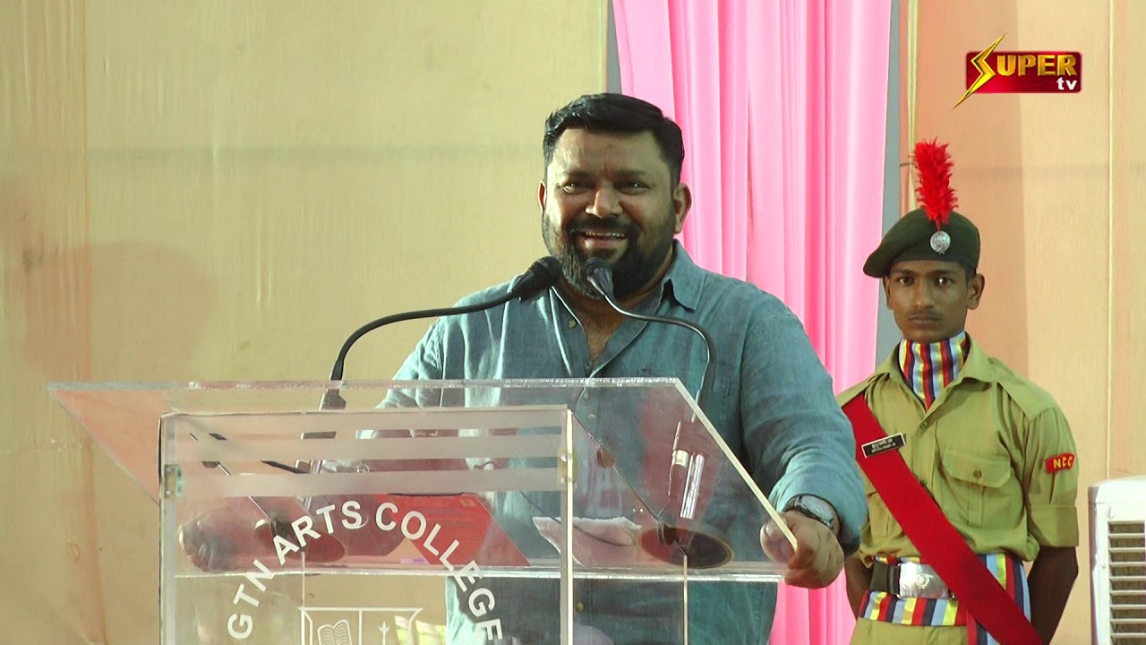 GOPINATH Motivational Speech @ Dindigul GTN ARTS COLLEGE-SUPER TV