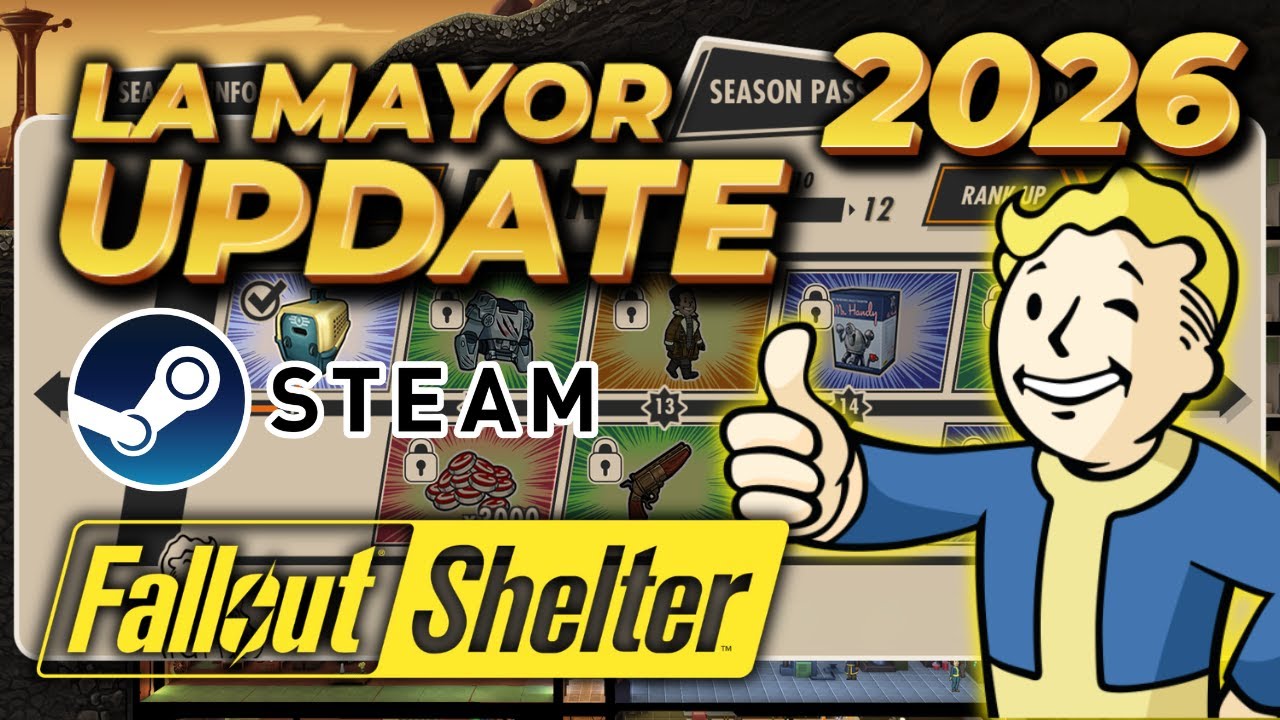 TODO sobre LA MAYOR UPDATE  de FALLOUT SHELTER de su HISTORIA