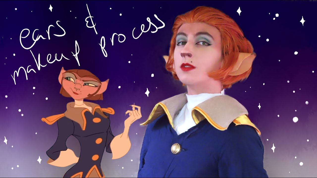 Captain Amelia | cosplay makeup (plus how i made the ears!)