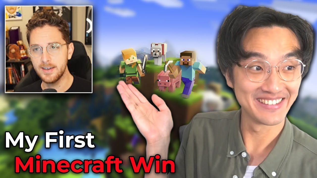 Getting My First Ever Minecraft Win With 