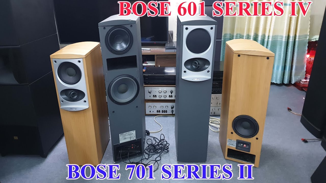 giữa Bose 701 series II 560WATT VÀ BOSE 601 series IV 300watt nên chọn loa nào