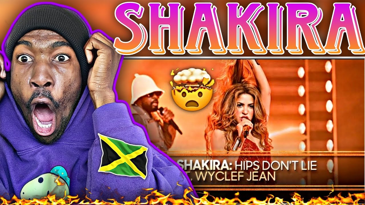 Реакция Шакиры и Вайклефа Жана на Hips Don't Lie (специальное выступление в честь 20-летия) 🇯🇲🔥