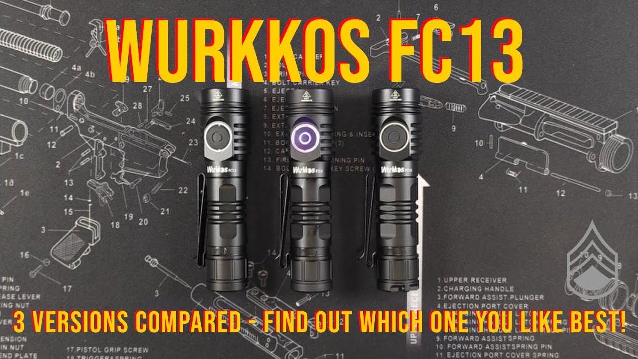 Wurkkos FC13 - 3 Different Models Compared To See Which One Suits You Best!