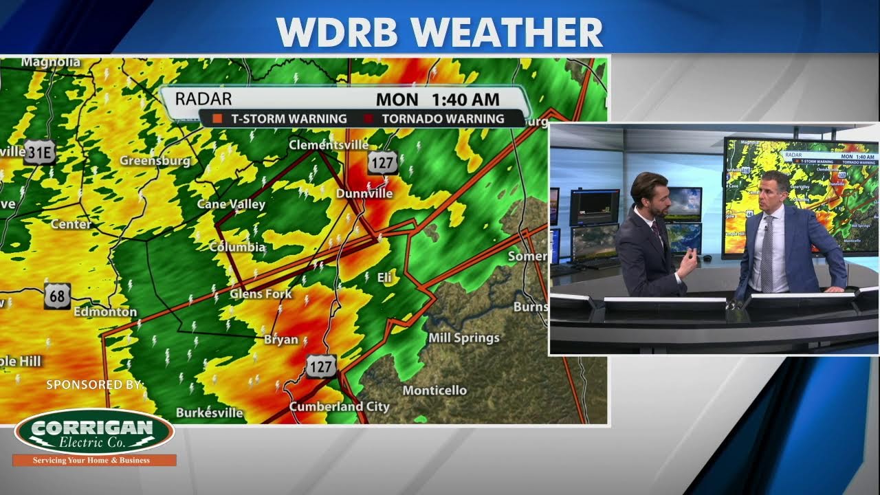 Tornado Warning In Our Area!