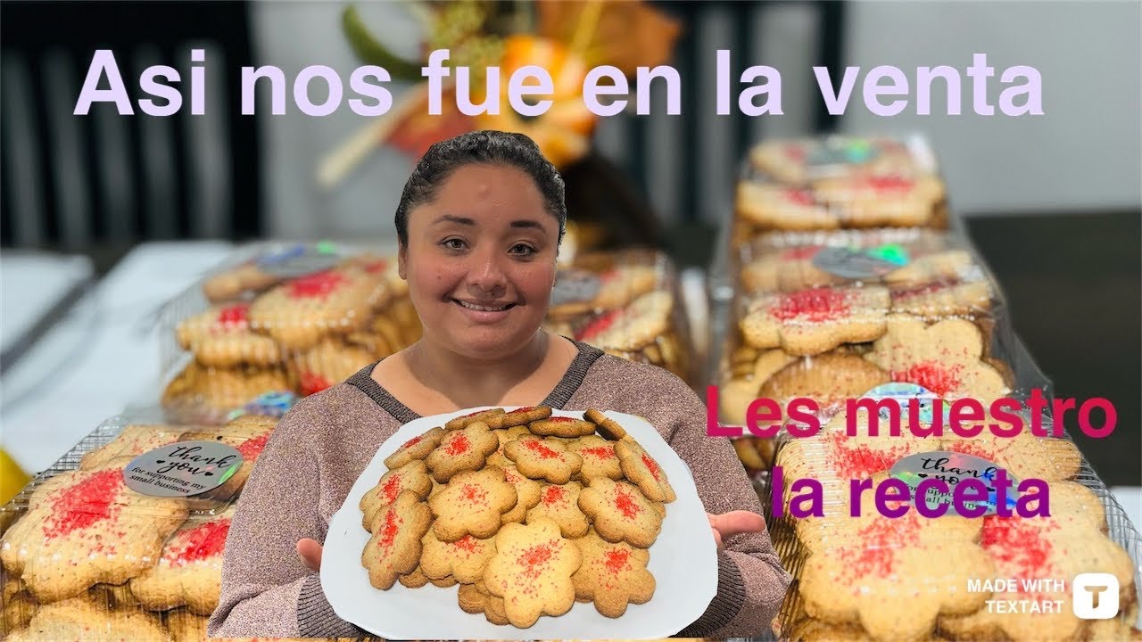 Como nos fue en el negocio? 🍪💪🏼💰,  les comparto la  receta 🔖😍