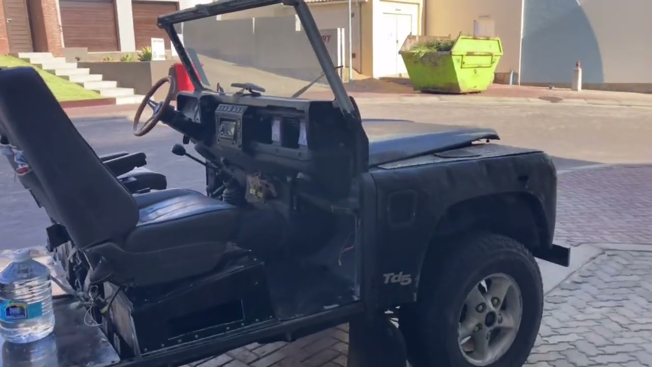 Восстановление LandRover Defender после опрокидывания/ Landrover recovery after incident