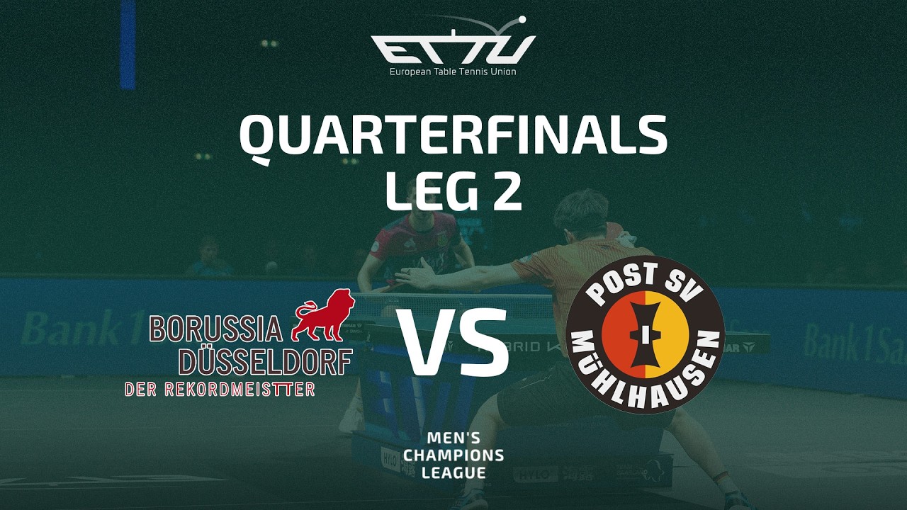 Borussia Düsseldorf vs Post SV Mühlhausen 1951 e.V. | Men's Champions League | Quarterfinals