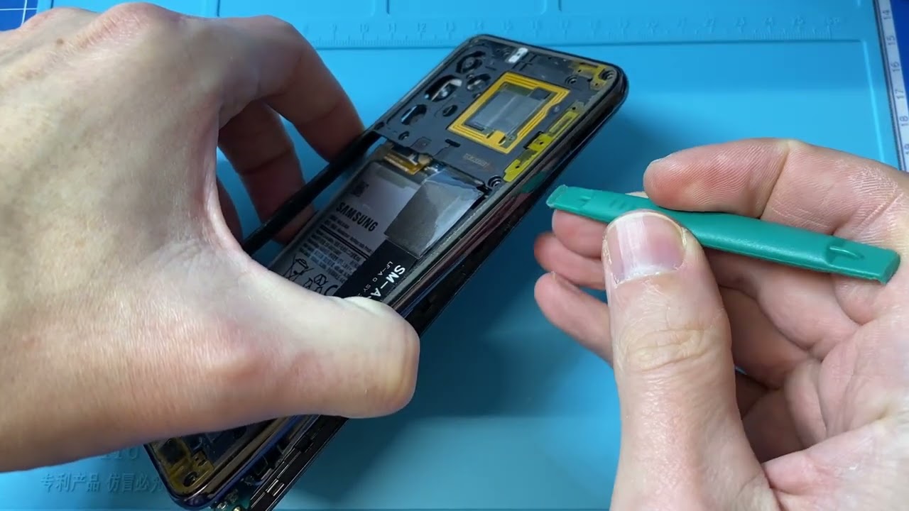 SAMSUNG A325 НЕ ЗАРЯЖАЕТСЯ ЗАМЕНА РАЗЪЕМА ШЛЕЙФА РАЗБОРКА А32