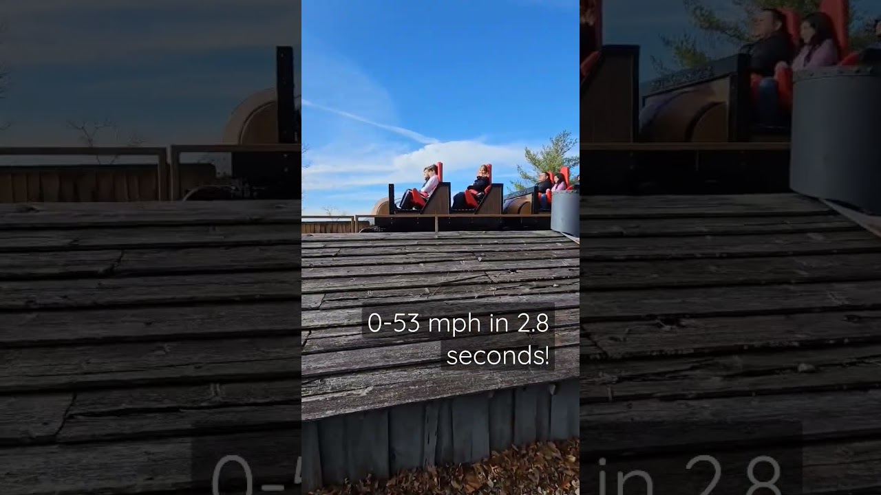 Do you smell smoke?! Launching my 6 year old on the Powder Keg! - Silver Dollar City, Branson