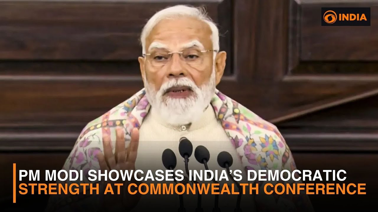 PM Modi Showcases India&rsquo;s Democratic Strength at Commonwealth Conference