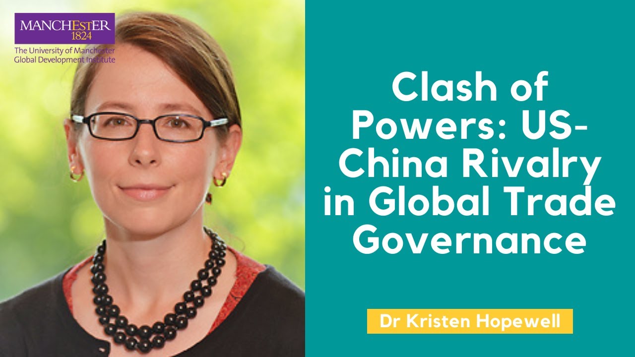 US-China Rivalry in Global Trade Governance