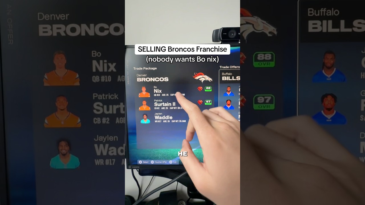 I TRADED Bo Nix for another Franchise