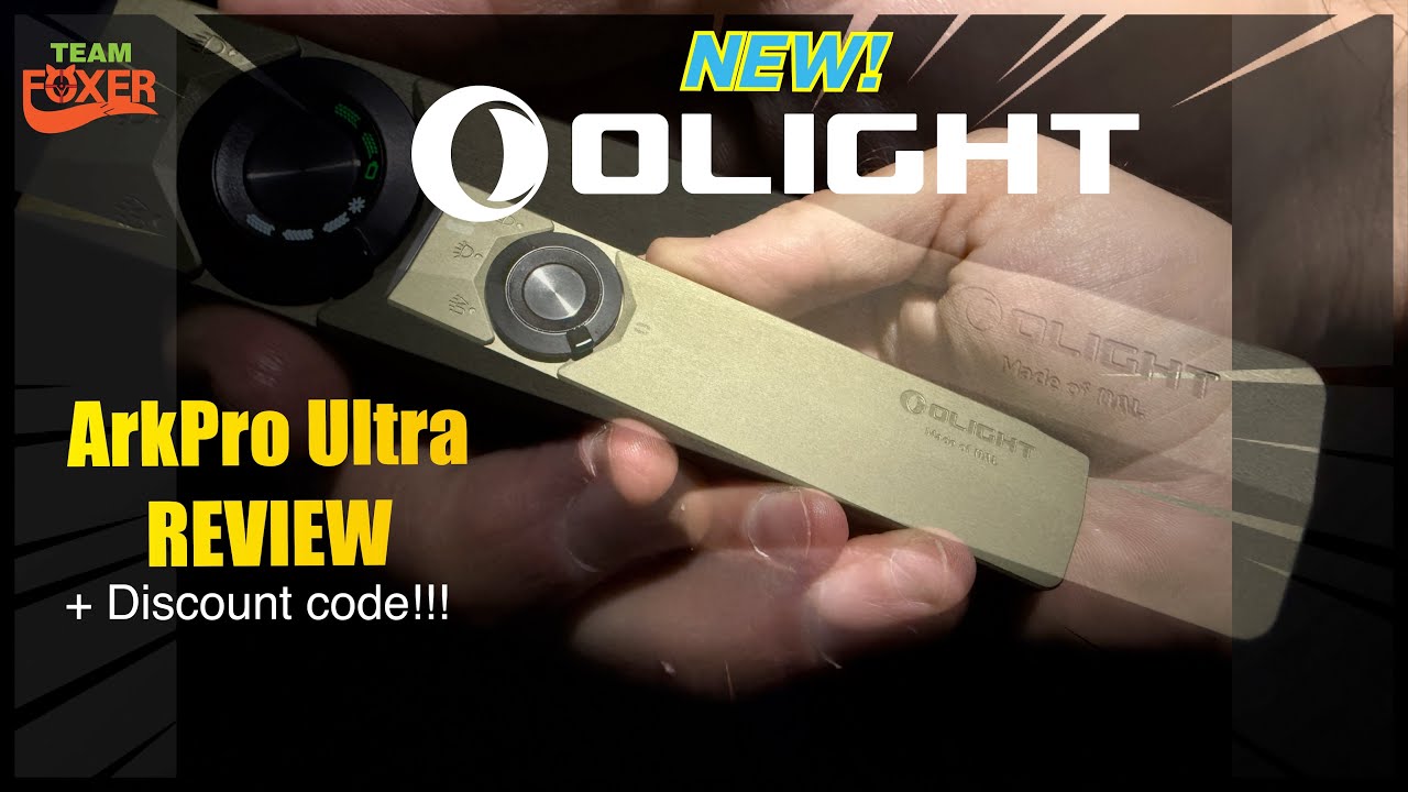 Обзор Olight ArkPro Ultra + скидки на Чёрную пятницу и дополнительный промокод