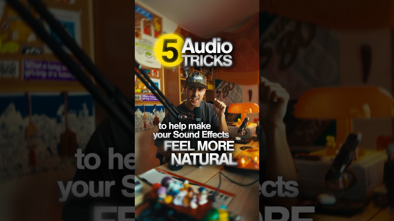 5 Audio Tricks 🔊✨#sfx #sounddesign #edit #tutorial #howto