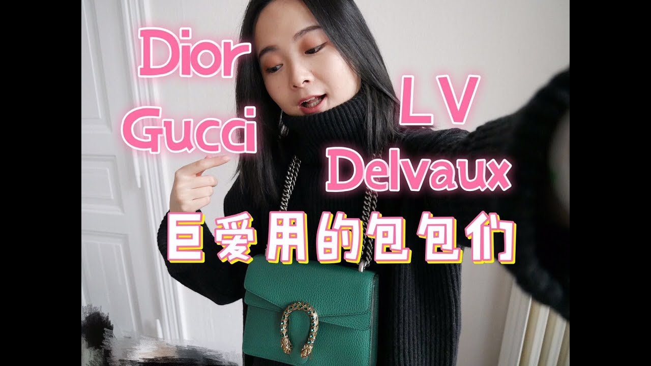 2017年度最最最最爱用的奢侈品包包们｜Delvaux｜Gucci｜LV｜Dior