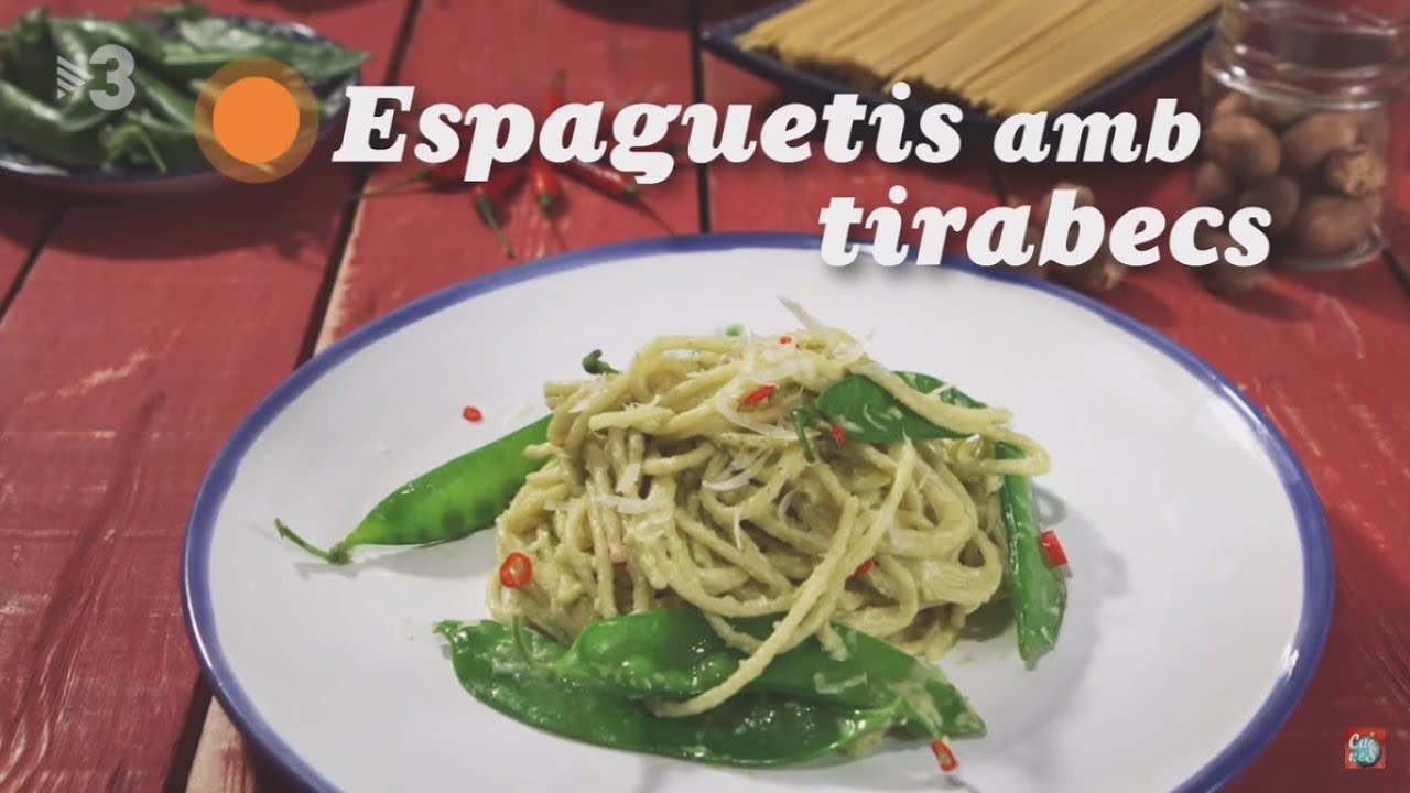 Allò que és fresc i Espaguetis amb tirabecs