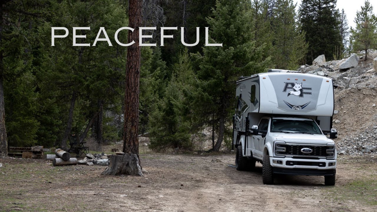 Peaceful Solo Truck Camping
