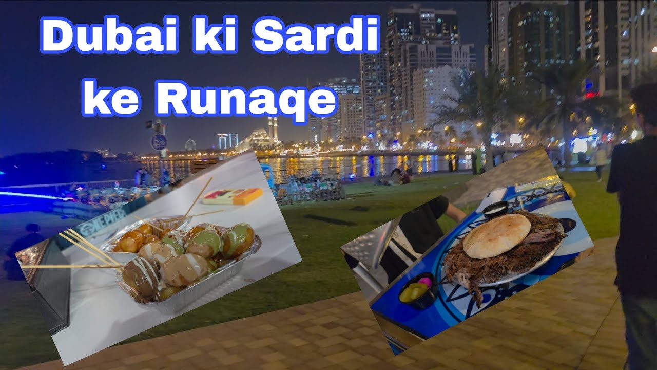 Dubai Sardi ❄️🌨+ Enjoyment 🥳| Exploring Dubai in winter season 