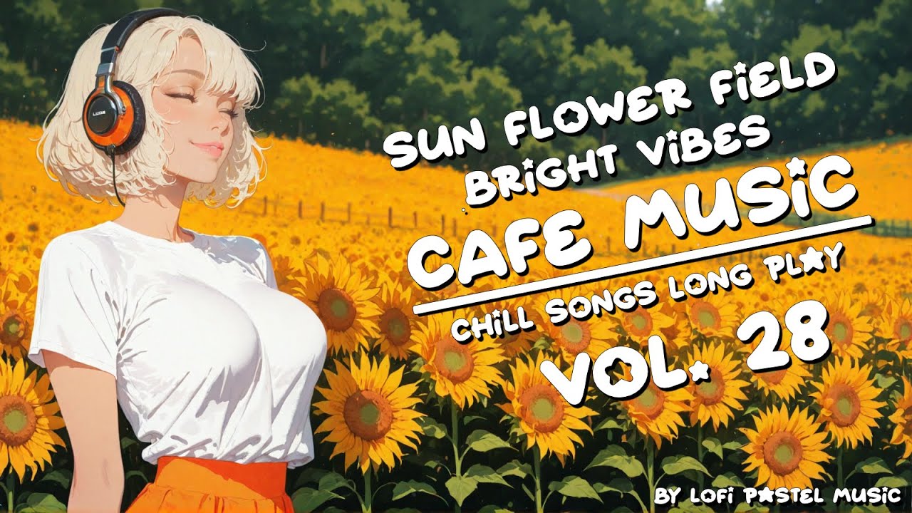 Chill Songs LongPlay [ Vol.28 ] ~ Sun Flower field ~ Relaxing Music For Cafe