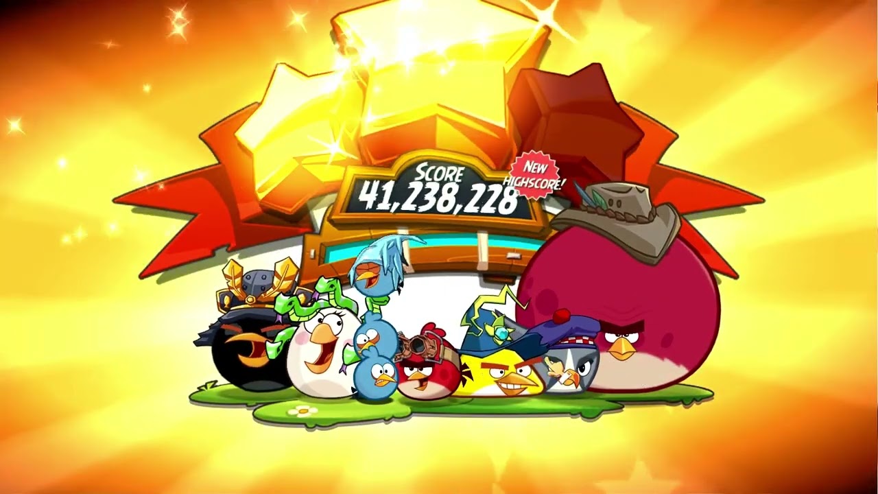 Angry birds 2. Levels 3180 - 3185