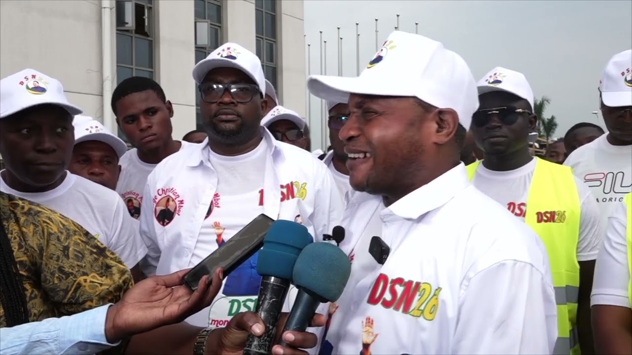 La dynamique DSN2026 fait une démonstration de force dans les artères de Brazzaville. 