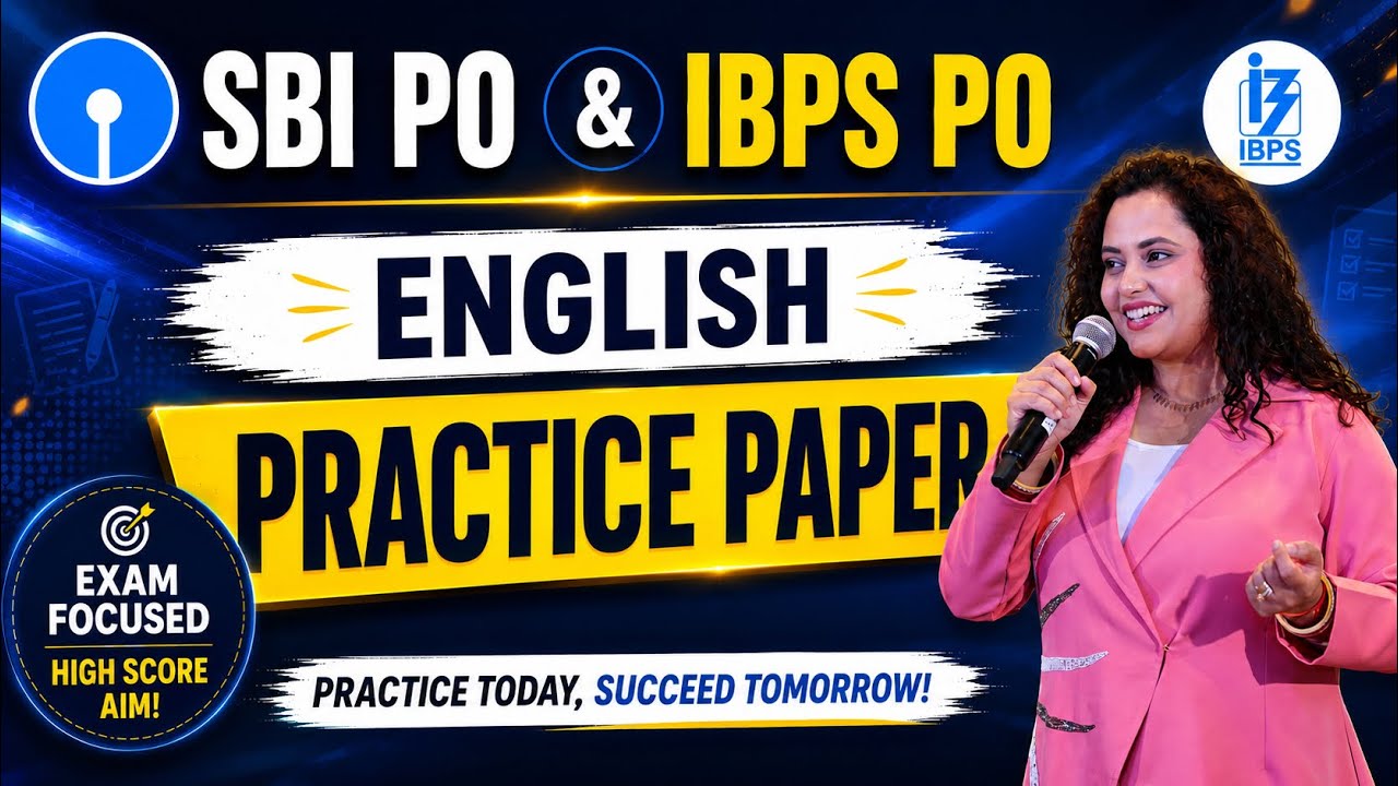 SBI PO & IBPS PO 2026 English | SBI PO & IBPS PO English Practice Set - 3 | PYQ Based Questions