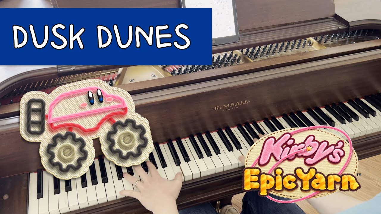 Dusk Dunes (Kirby's Epic Yarn) | Solo Piano Cover