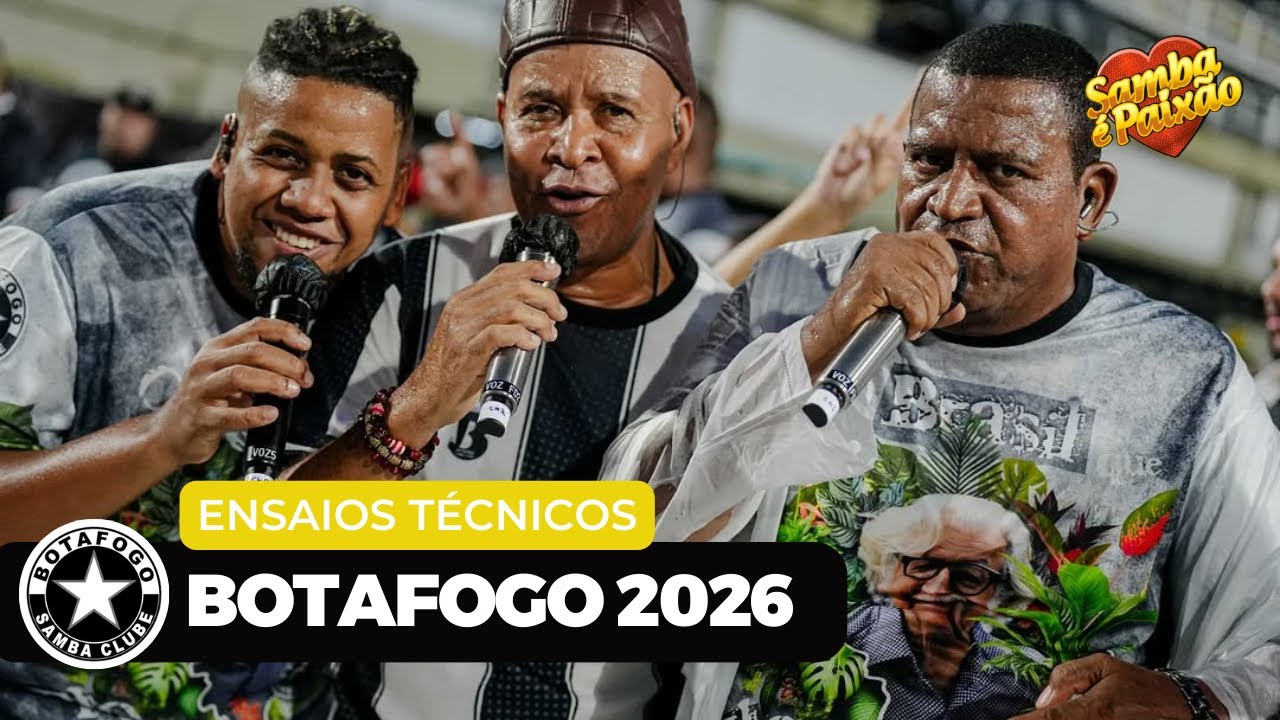 Ensaio Técnico | Botafogo Samba Clube 2026 Completo (4K)
