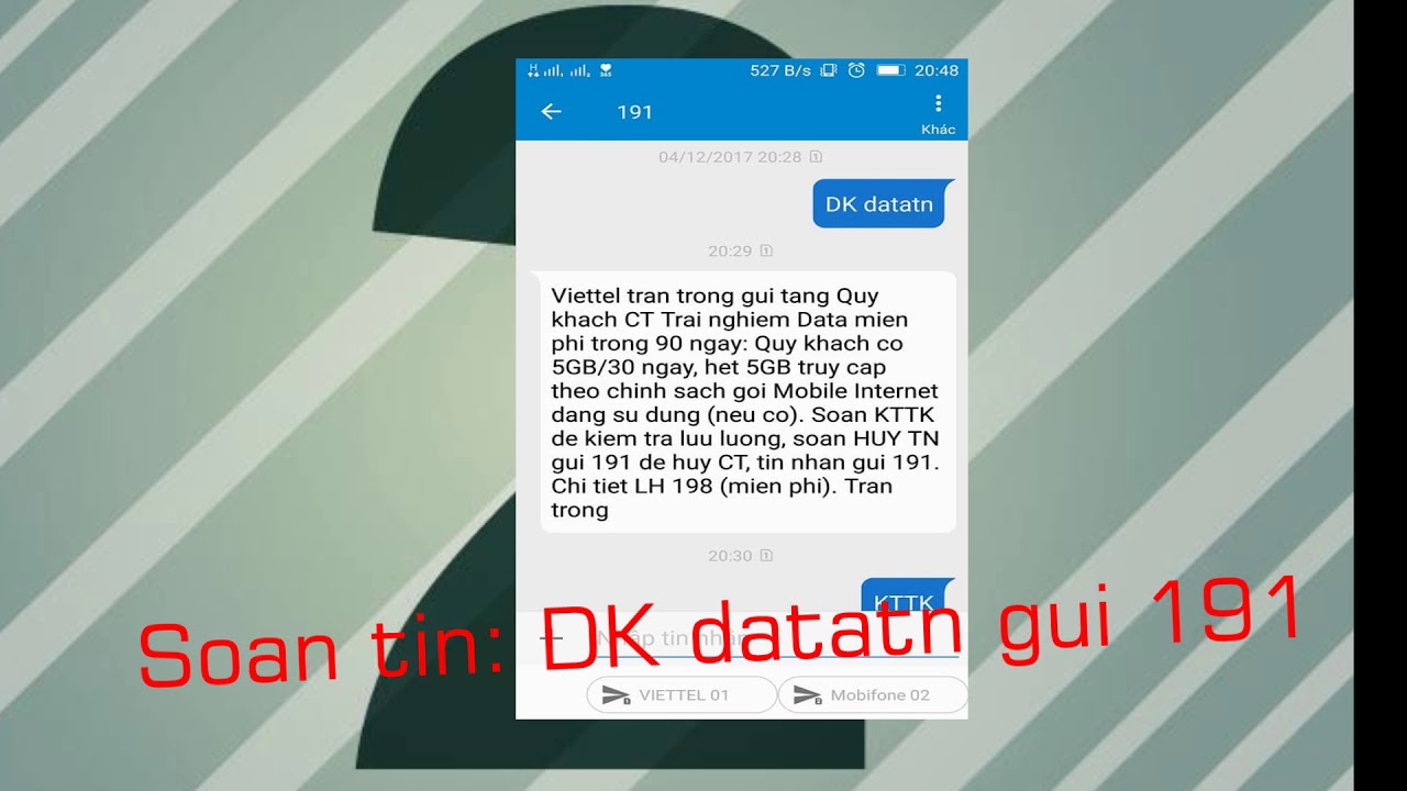 Đăng k&iacute; g&oacute;i cước | Sim Viettel | Đăng k&iacute; free 5GB d&agrave;nh cho sim viettel