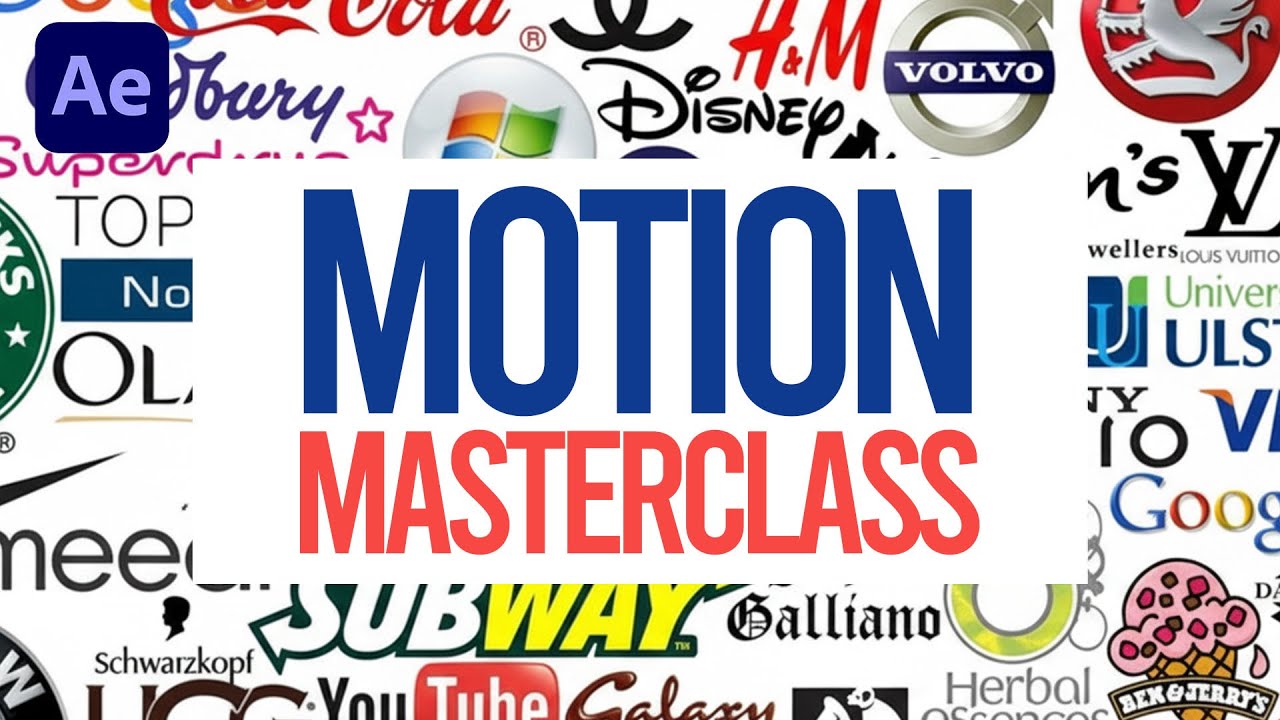Motion Graphics Masterclass (8 Hours) &ndash; Complete After Effects Training for Beginners to Pros