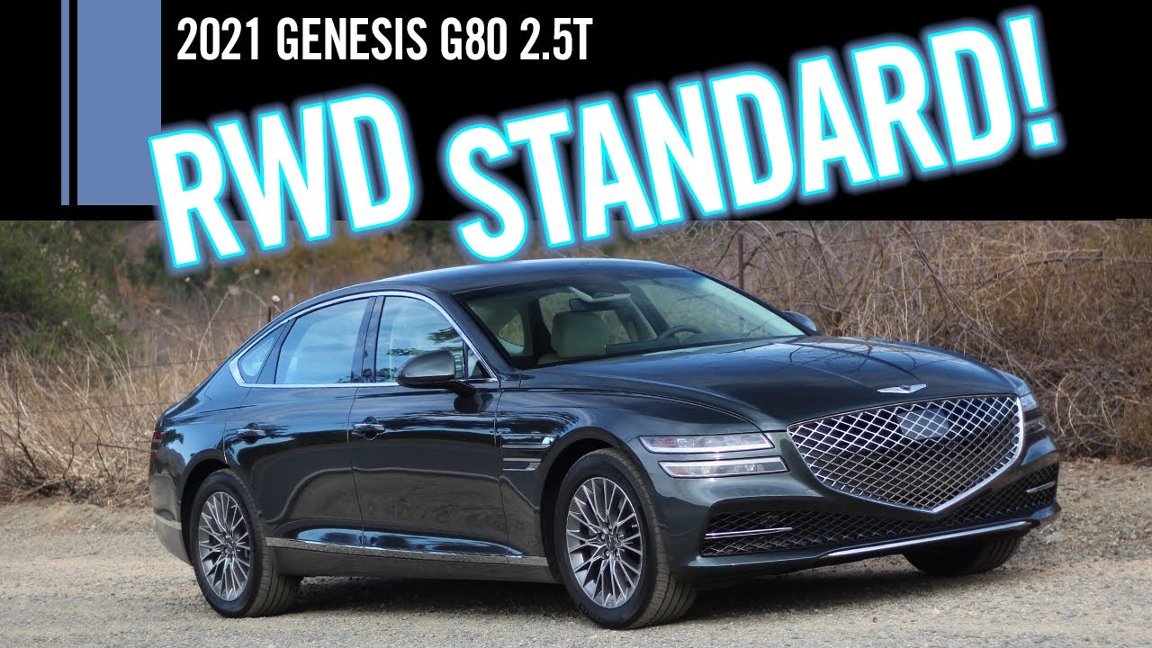 GENUINE LUXURY! 2021 Genesis G80 2.5T RWD Standard First Drive Review