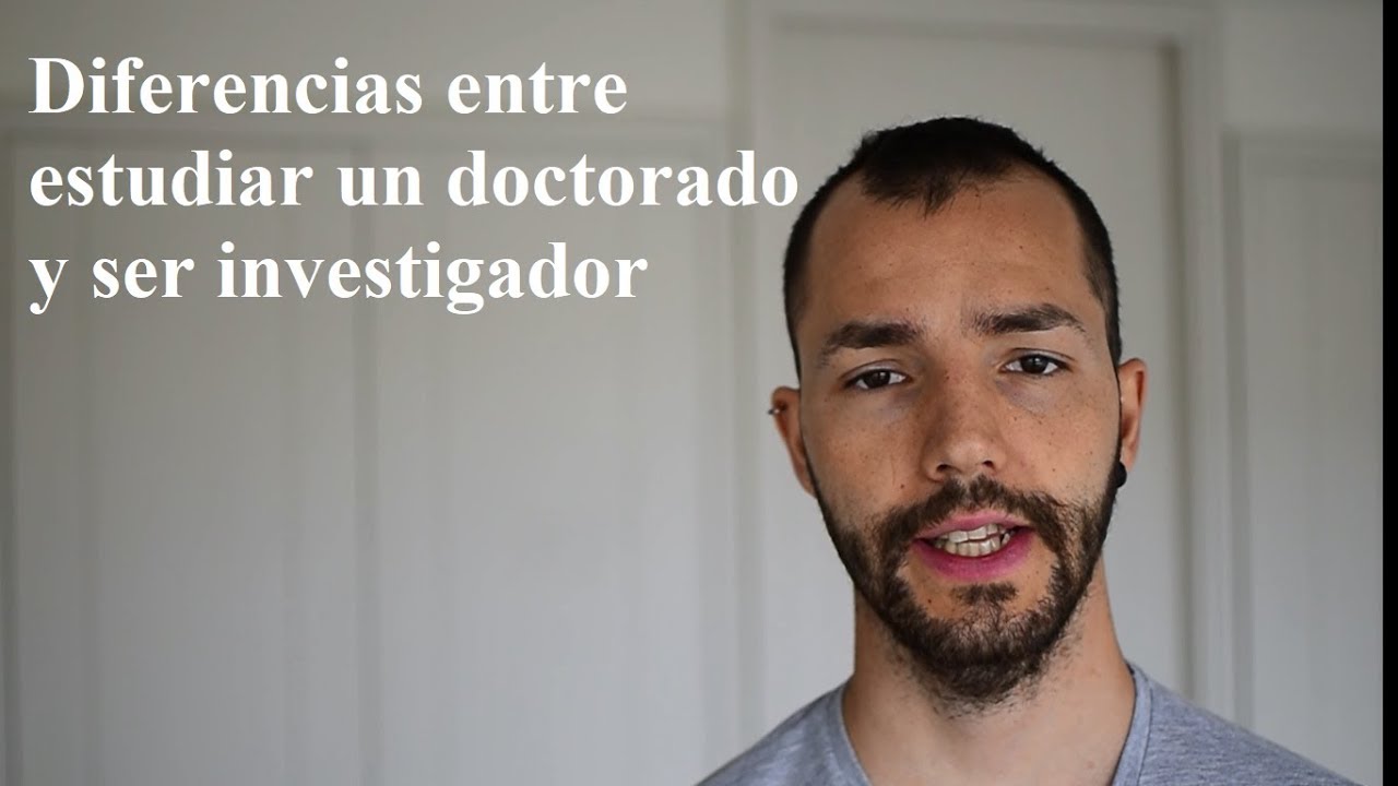 Diferencias entre estudiar un doctorado y ser investigador