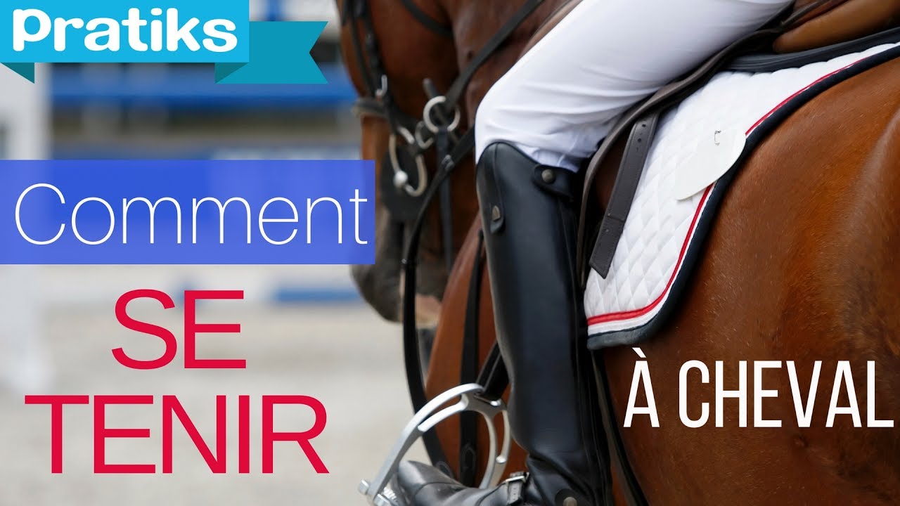 Equitation - Comment se tenir sur un cheval