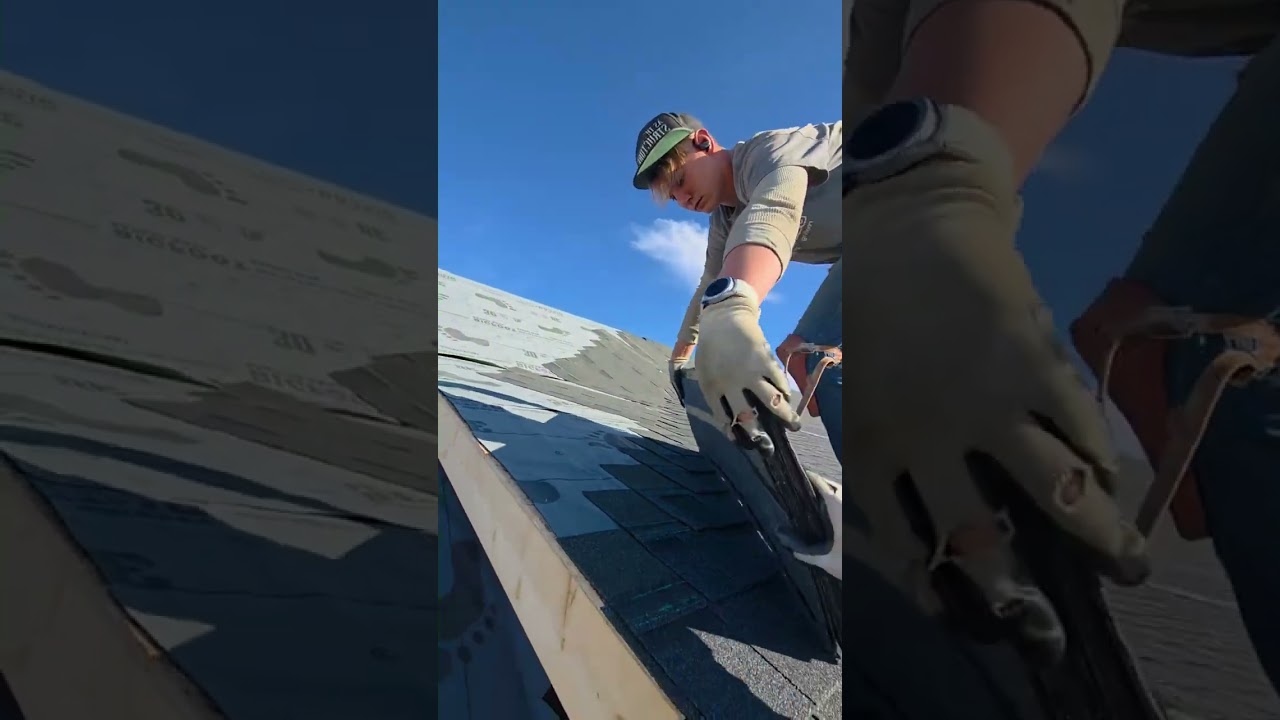 Precision is everything when you're stripping a roof.