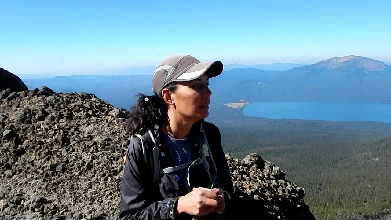 Mt  Thielsen Climb-Hiking Central Oregon