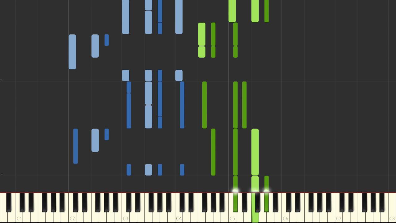 Still Breathing [Green Day] Synthesia Piano Cover Tutorial