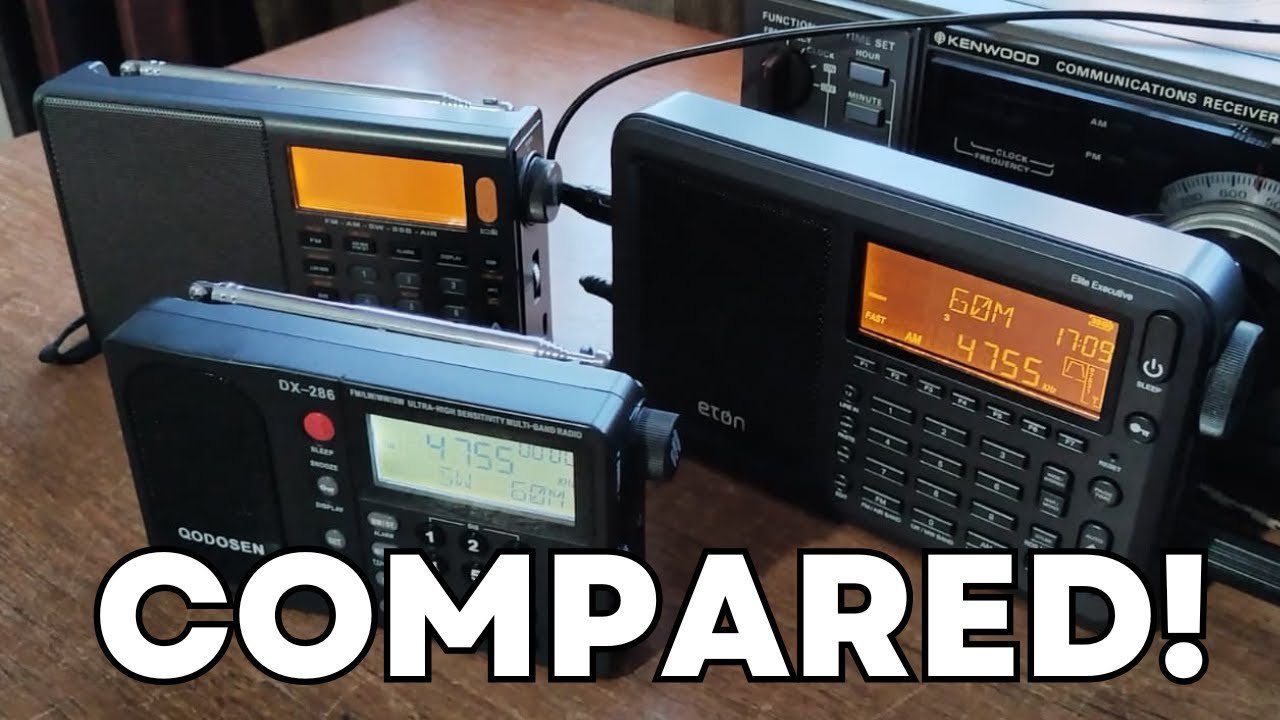 Surprise winner! XHDATA D-808 vs Qodosen DX-286 vs Eton Elite Executive | Indonesia 4755 kHz