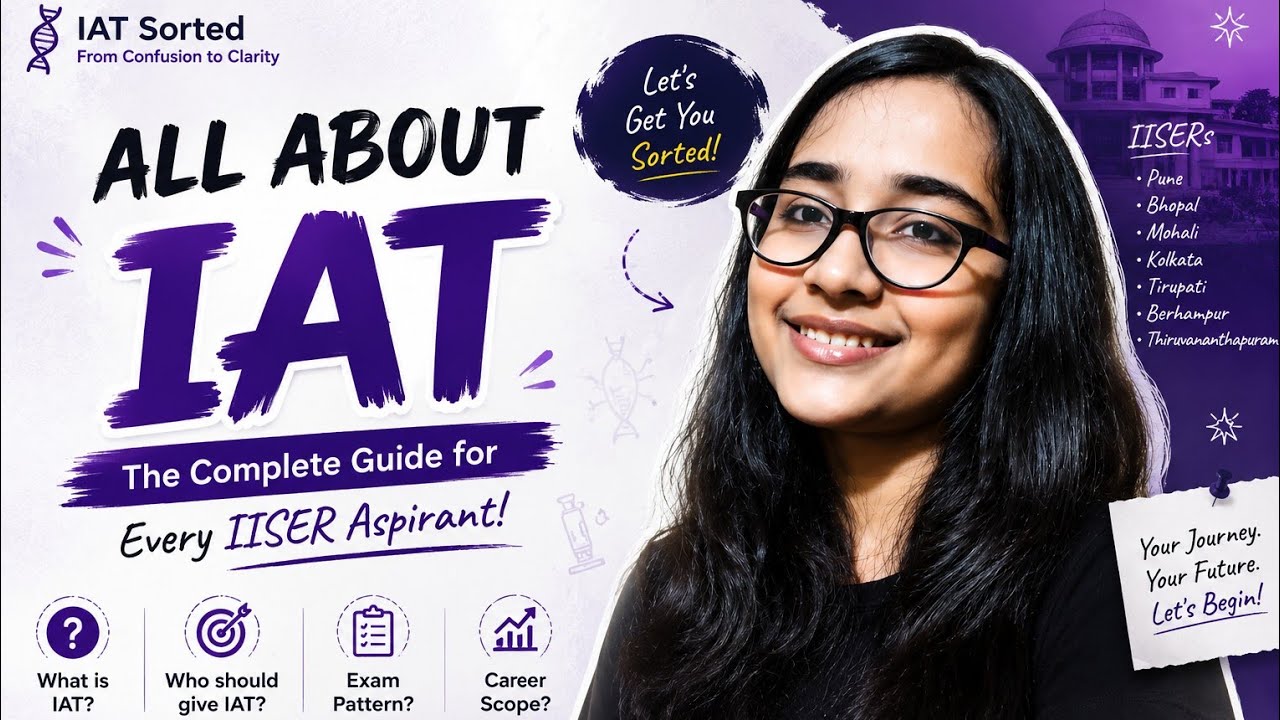 Everything about IAT| Complete beginners' guide| IAT 2027| IISERs| Courses| Eligibility| IAT Sorted 