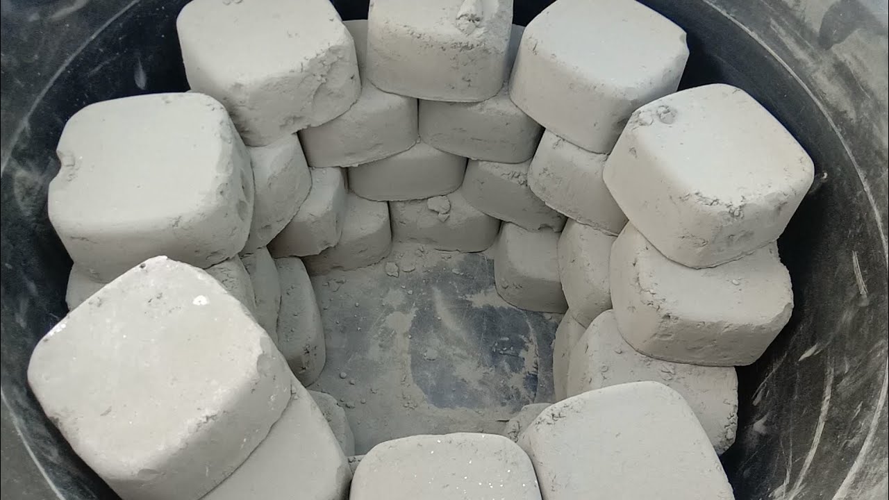 💯 satisfaction 😍whole crush of pure cement super dusty soft 😍|Satisfying video|Asmr puppys