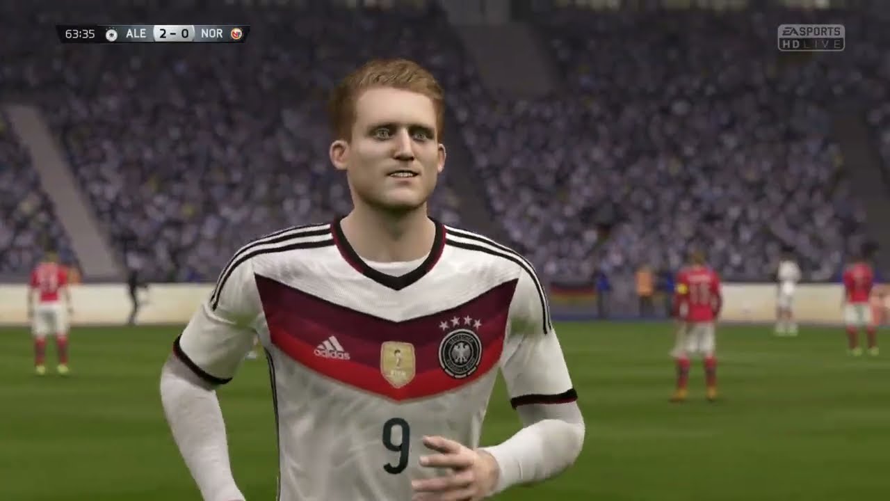 ALEMANHA X NORUEGA FIFA 15 PS4