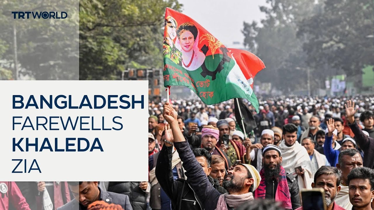 Bangladesh bids final farewell to Khaleda Zia with state funeral