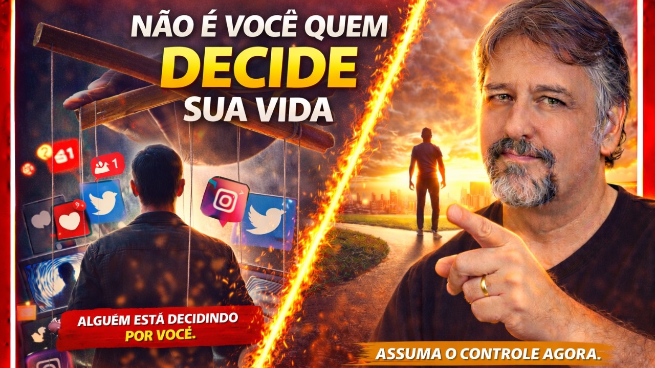 VOCÊ NÃO DECIDE SUA VIDA!