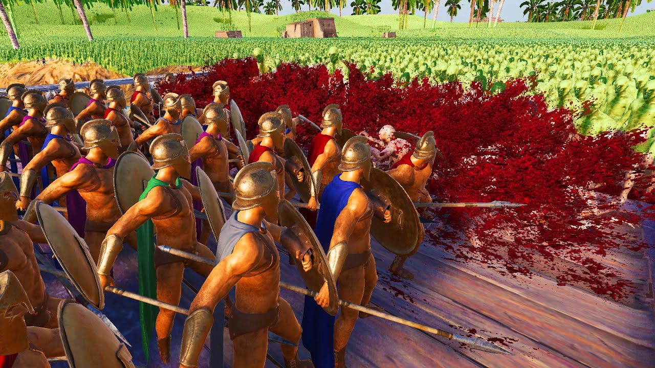 300 Spartans VS 10 Million Zombies - Ultimate Epic Battle Simulator 2 UEBS 2