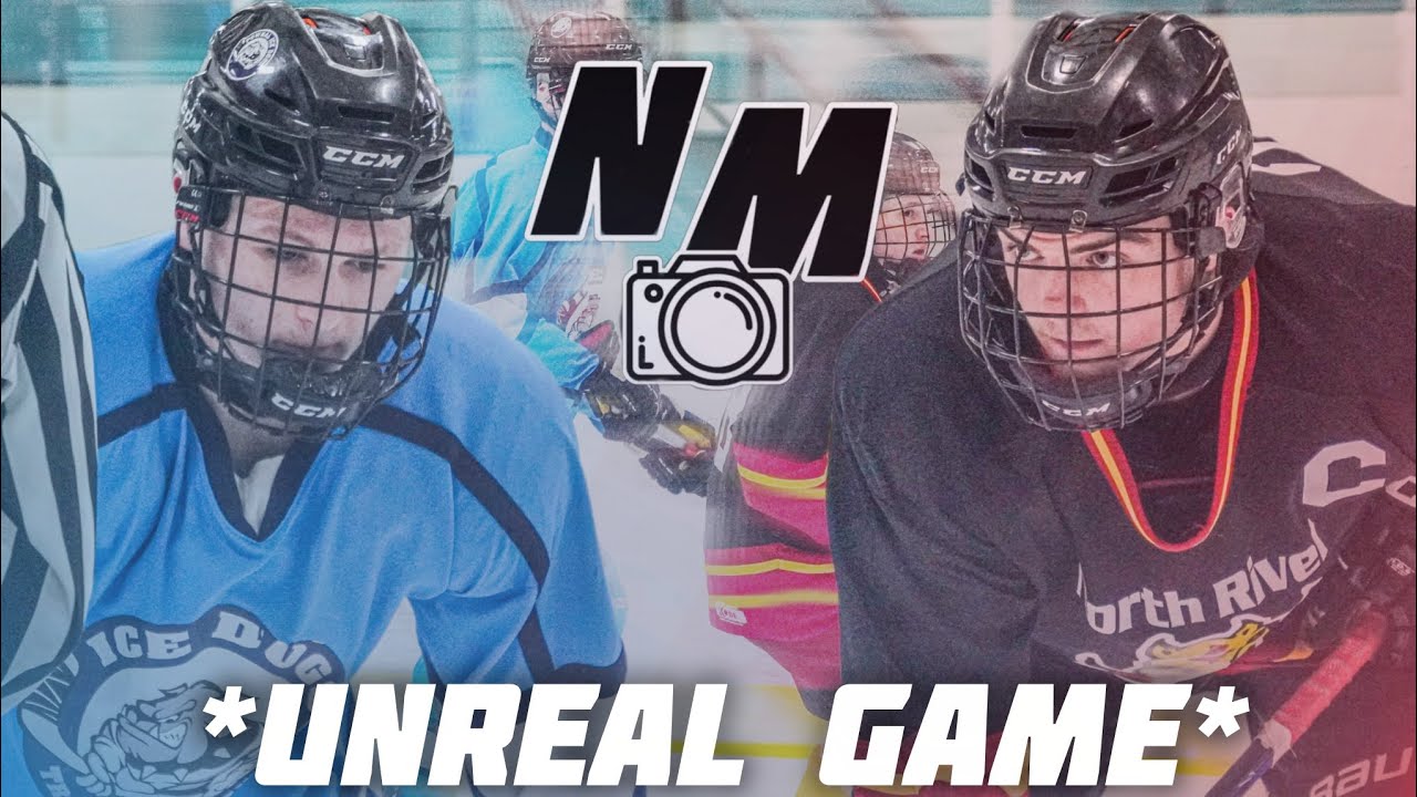 (*UNREAL GAME*) Pownal Ice Dogs vs. North River Flames