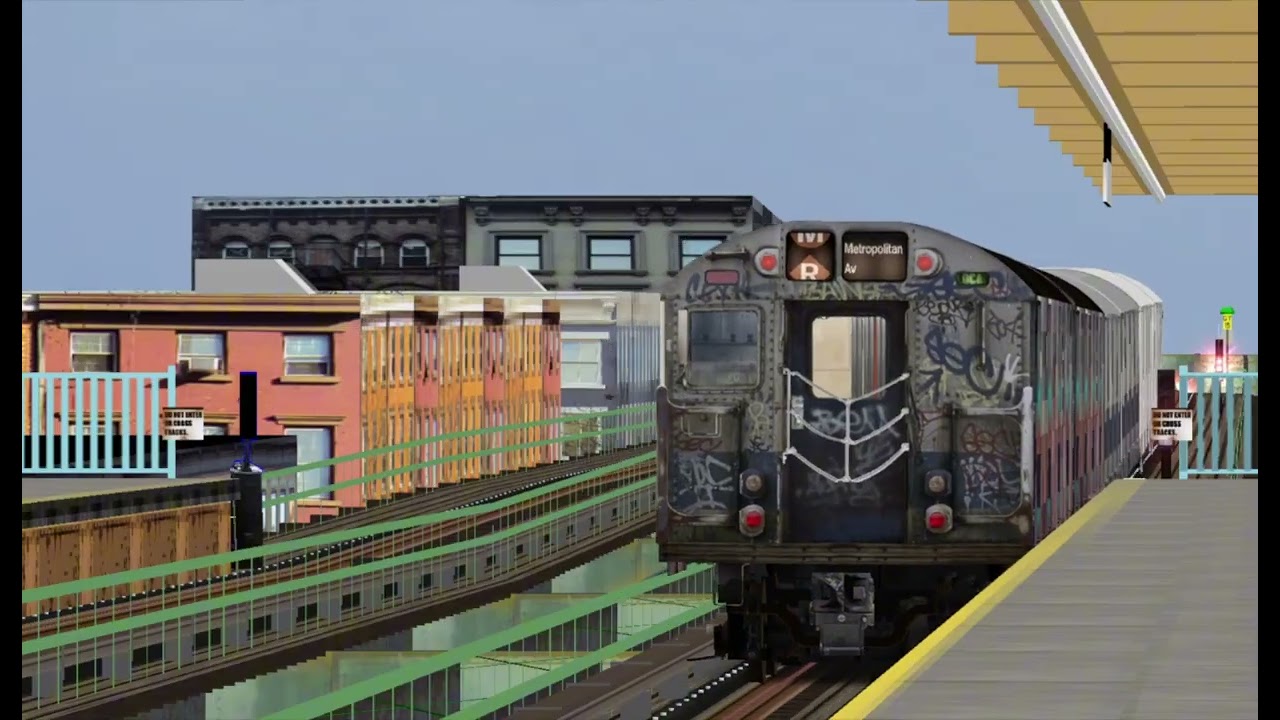 OpenBVE: R27 on the M