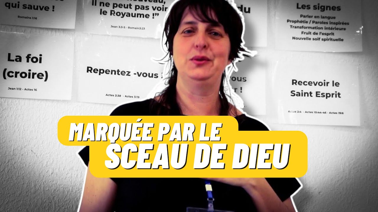 TÉMOIGNAGE ET BAPTÊME DE MARIE-AURELIE : MARQUÉE PAR LE SCEAU DE DIEU