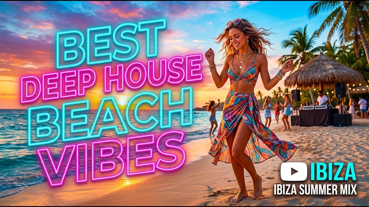 🌺 Relaxing Deep House Beach Vibes 2026 🏝️ Tropical Chill Music 4K UHD