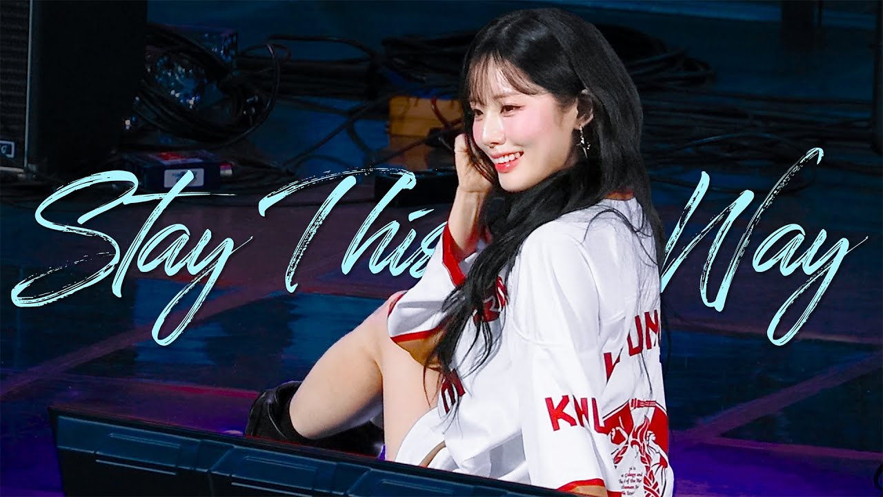 [4K60p] 240925 'Stay This Way' 프로미스나인 박지원 직캠 | 경희대학교 가을대동제 | fromis_9 Jiwon Kyunghee Univ. fancam