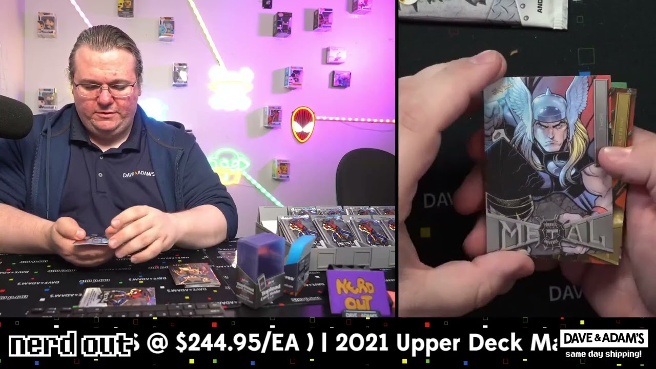 2021 Upper Deck Marvel Spider-Man Metal Universe Trading Cards 4-Box- 12-Spot Pack Break #2 3/26/25