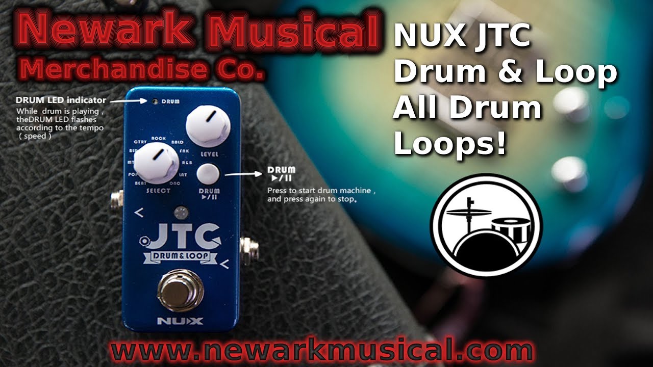 NUX JTC Drum & Loop - All Drum Loops